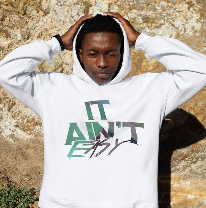 Pullover hoodie - Metallic Gradient